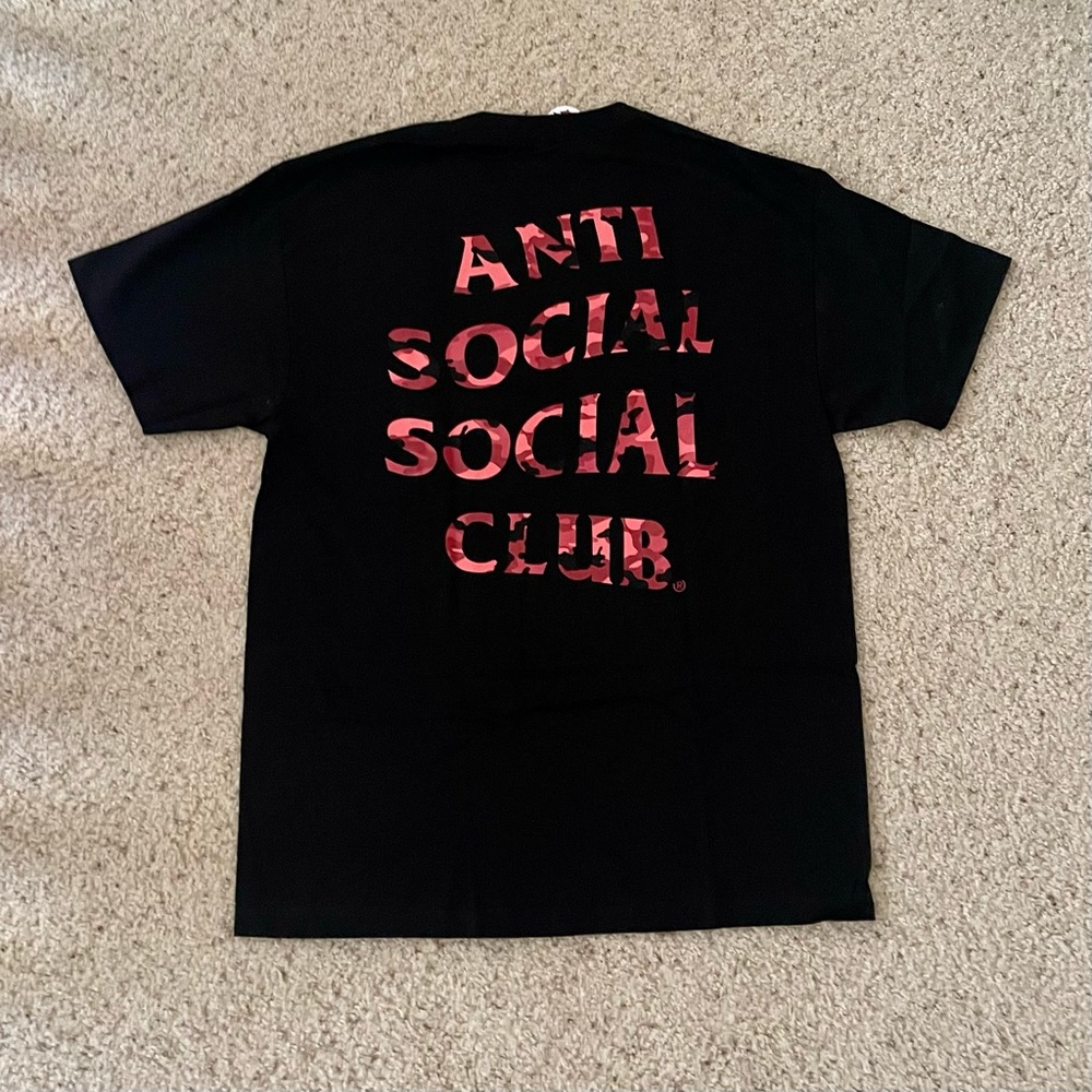Anti Social Social Club Wild Life Black Tee Size L